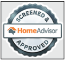 HomeAdvisor Screened and Approved Certificate Badge